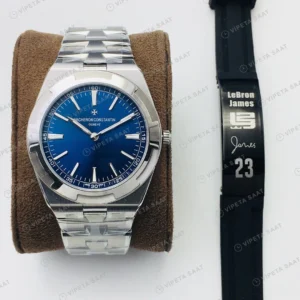 Vacheron Constantin Overseas Mavi Kadran Çelik Super Clone ETA Eta Saat detay 8