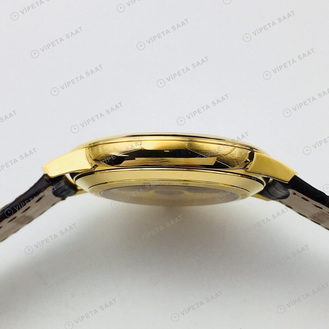 Vacheron Constantin Patrimony Beyaz Kadran Gold Super Clone ETA Eta Saat karşıdan görünüm