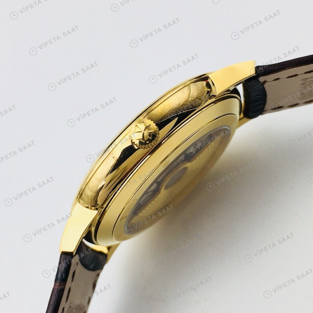 Vacheron Constantin Patrimony Beyaz Kadran Gold Super Clone ETA Eta Saat detay 4