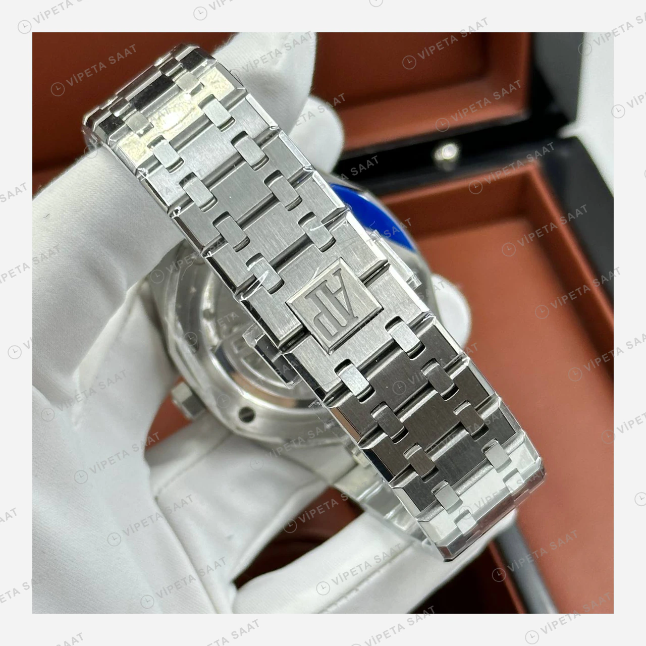 Audemars Piguet Royal Oak Çelik Kordon Klasik Super Clone ETA Eta Saat detay 6