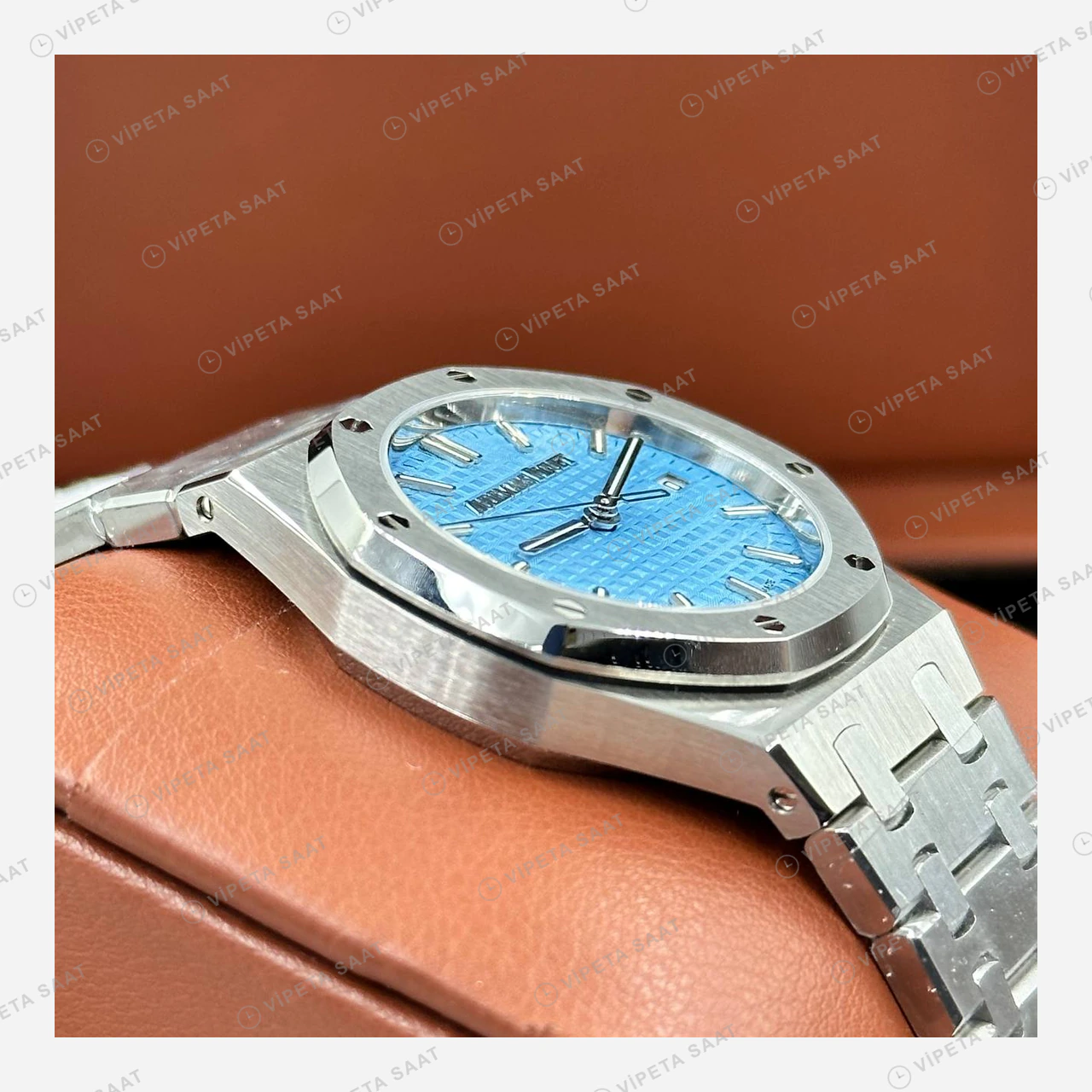 Audemars Piguet Royal Oak Çelik Kordon Modern Super Clone ETA Eta Saat detay 3