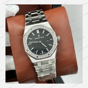 Audemars Piguet Royal Oak Çelik Kordon Şık Super Clone ETA Eta Saat yan görünüm