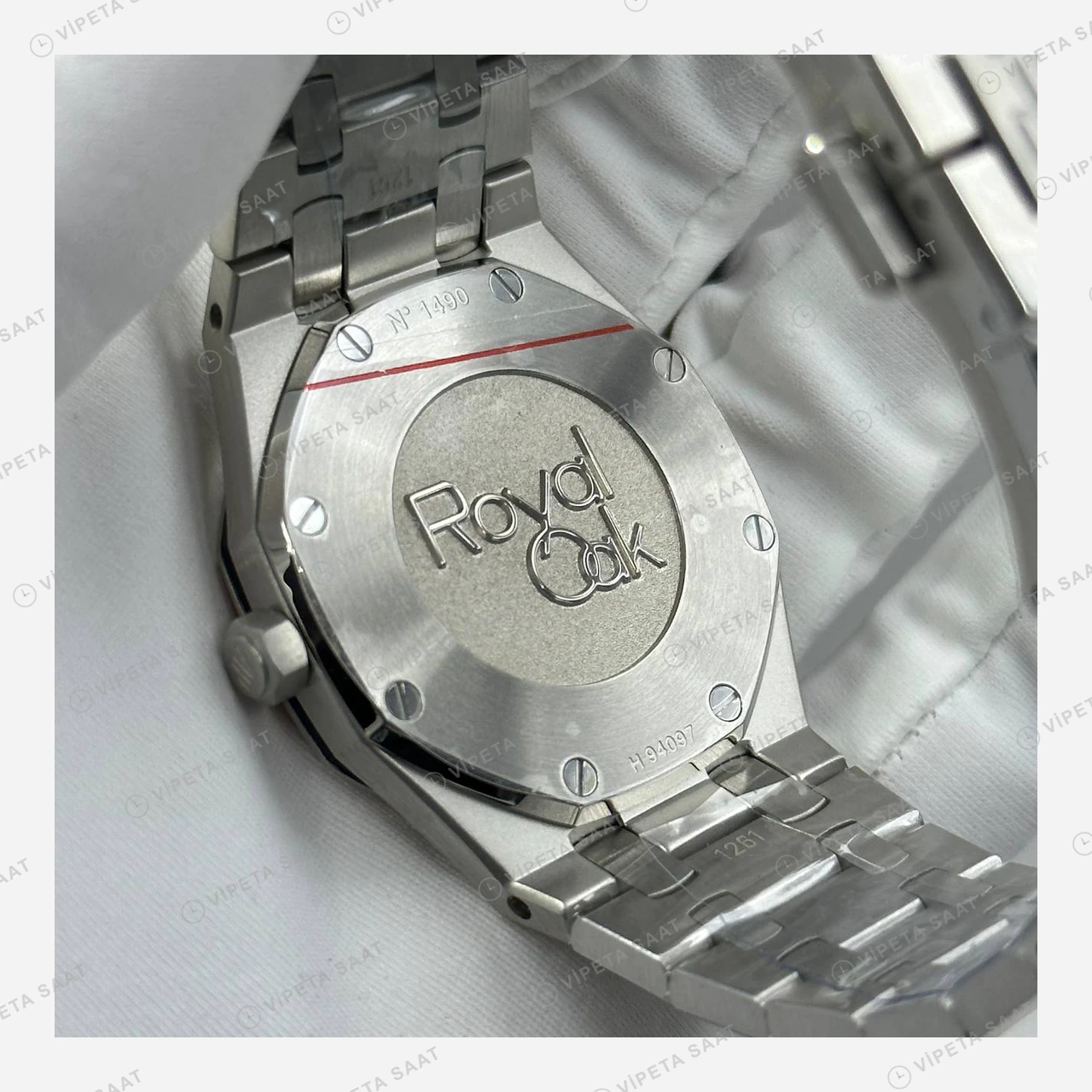 Audemars Piguet Royal Oak Çelik Kordon Şık Super Clone ETA Eta Saat detay 5