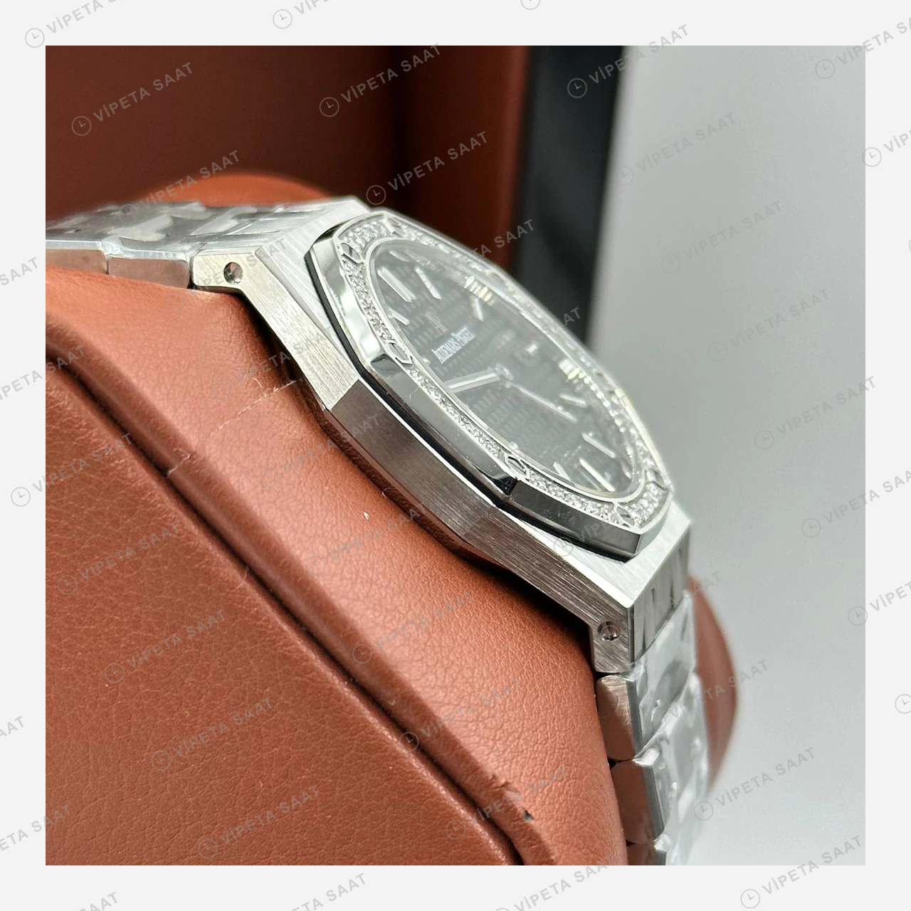 Audemars Piguet Royal Oak Çelik Kordon Şık Super Clone ETA Eta Saat detay 6