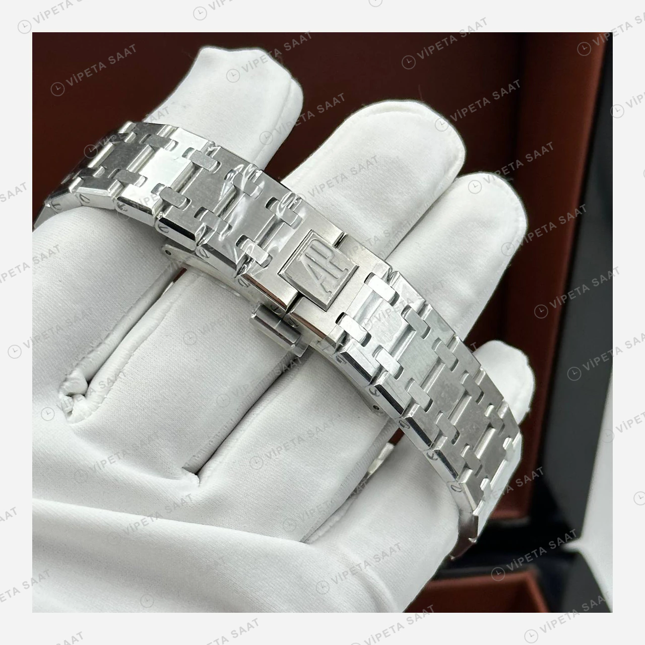 Audemars Piguet Royal Oak Çelik Kordon Şık Super Clone ETA Eta Saat detay 7