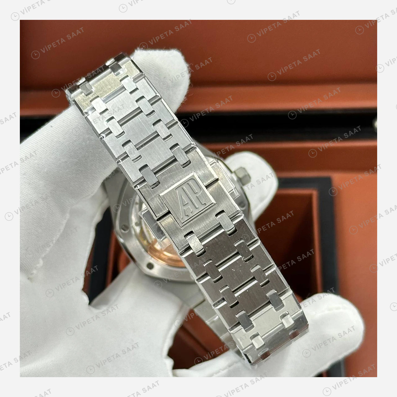 Audemars Piguet Royal Oak Çelik Kordon Spor Super Clone ETA Eta Saat detay 5