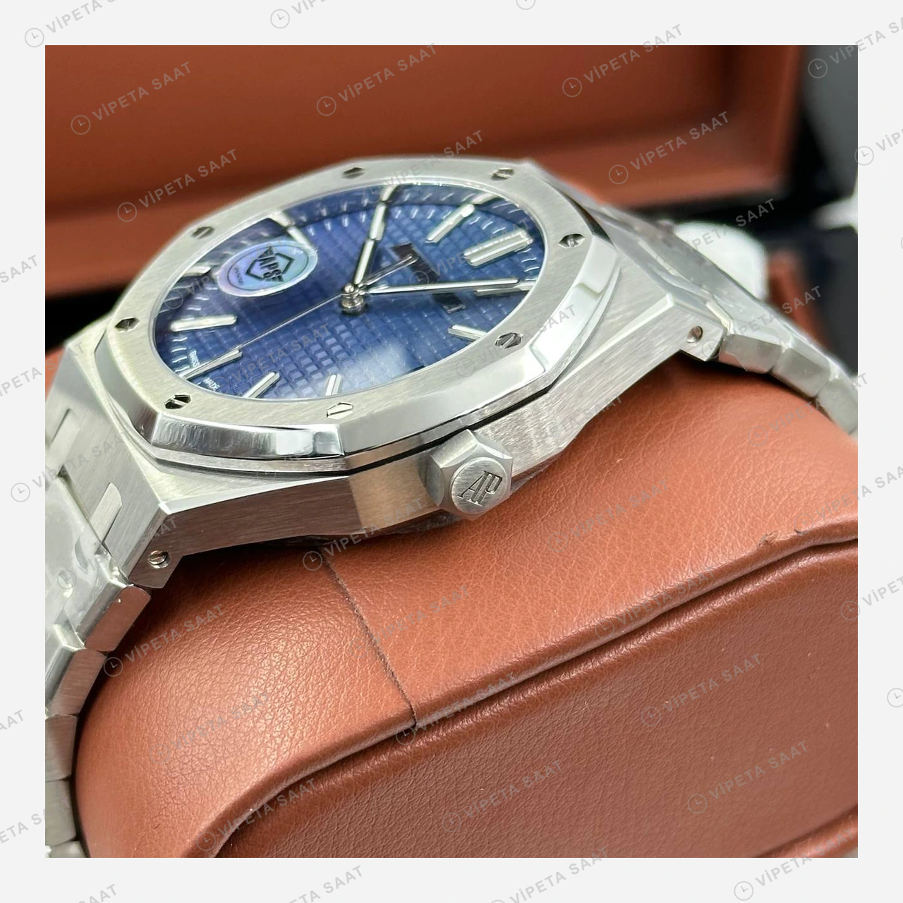 Audemars Piguet Royal Oak Çelik Kordon Zarif Super Clone ETA Eta Saat detay 3