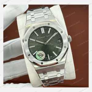 Audemars Piguet Royal Oak Kasa Modern 2 Super Clone ETA Eta Saat karşıdan görünüm