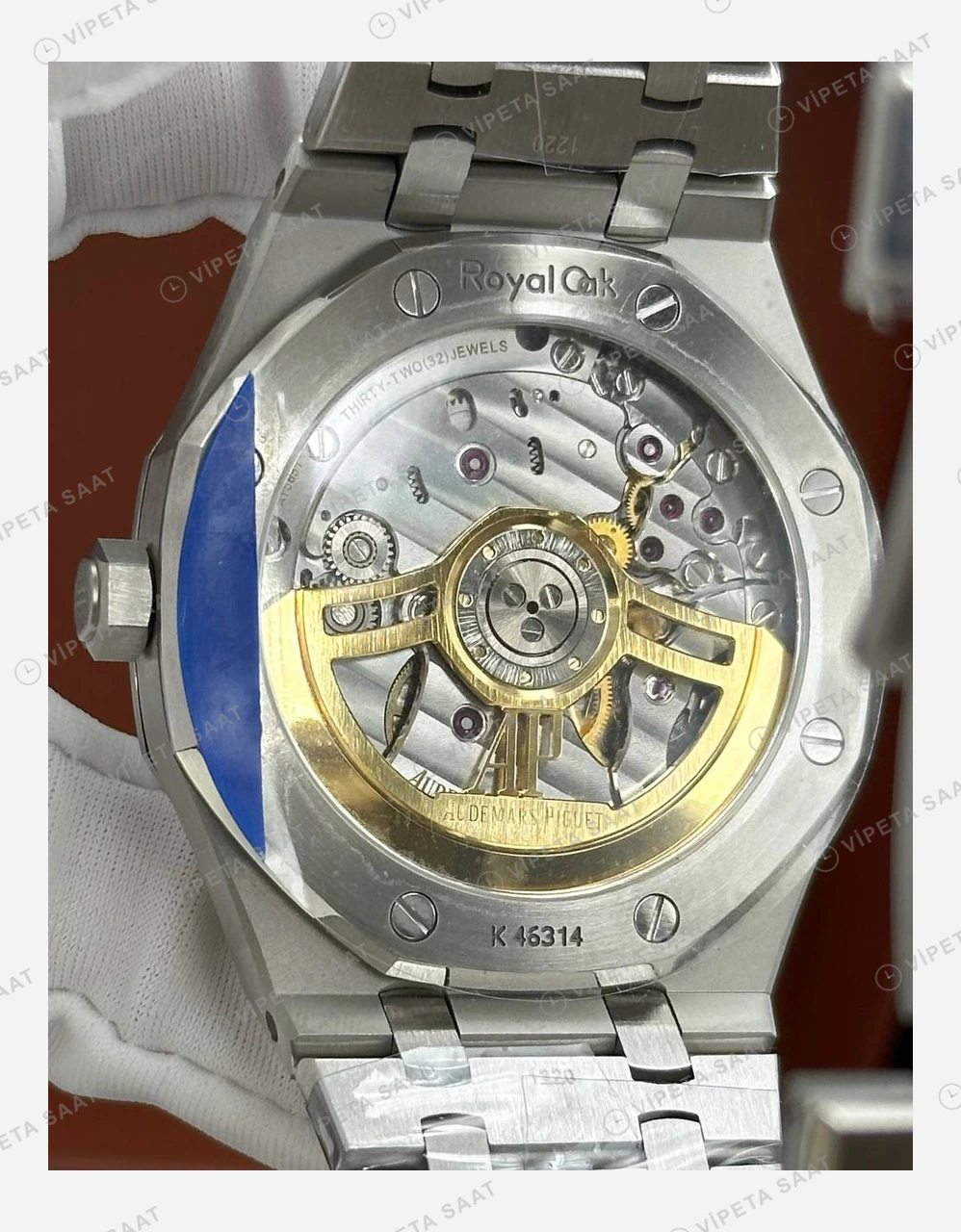 Audemars Piguet Royal Oak Kasa Modern 2 Super Clone ETA Eta Saat detay 4