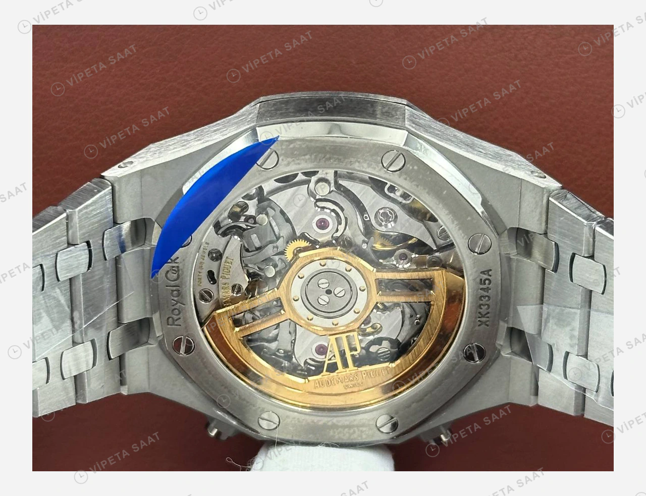 Audemars Piguet Royal Oak Offshore Antrasit Kronograf Çelik Super Clone ETA Eta Saat yan görünüm