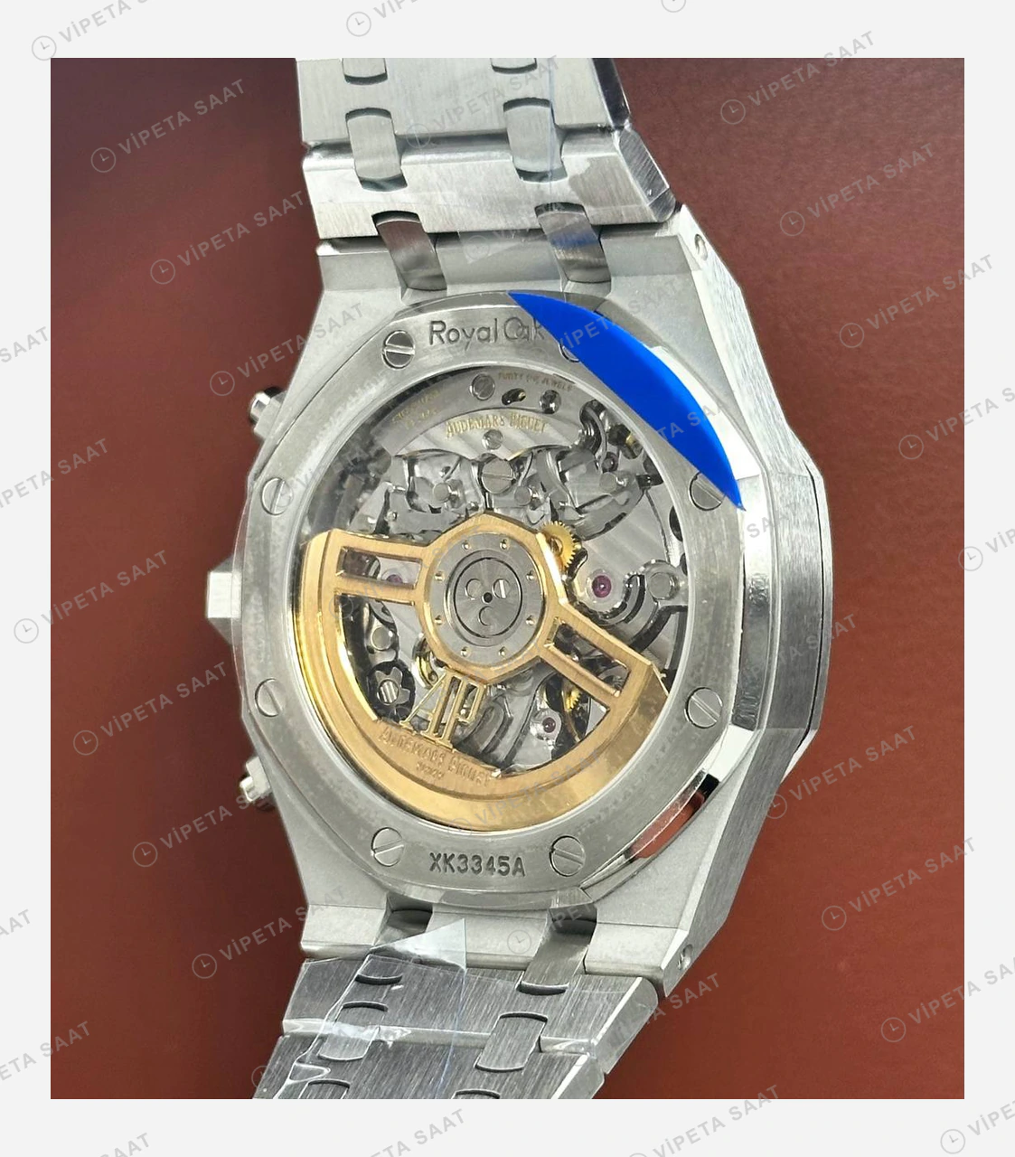 Audemars Piguet Royal Oak Offshore Antrasit Kronograf Çelik Super Clone ETA Eta Saat detay 3