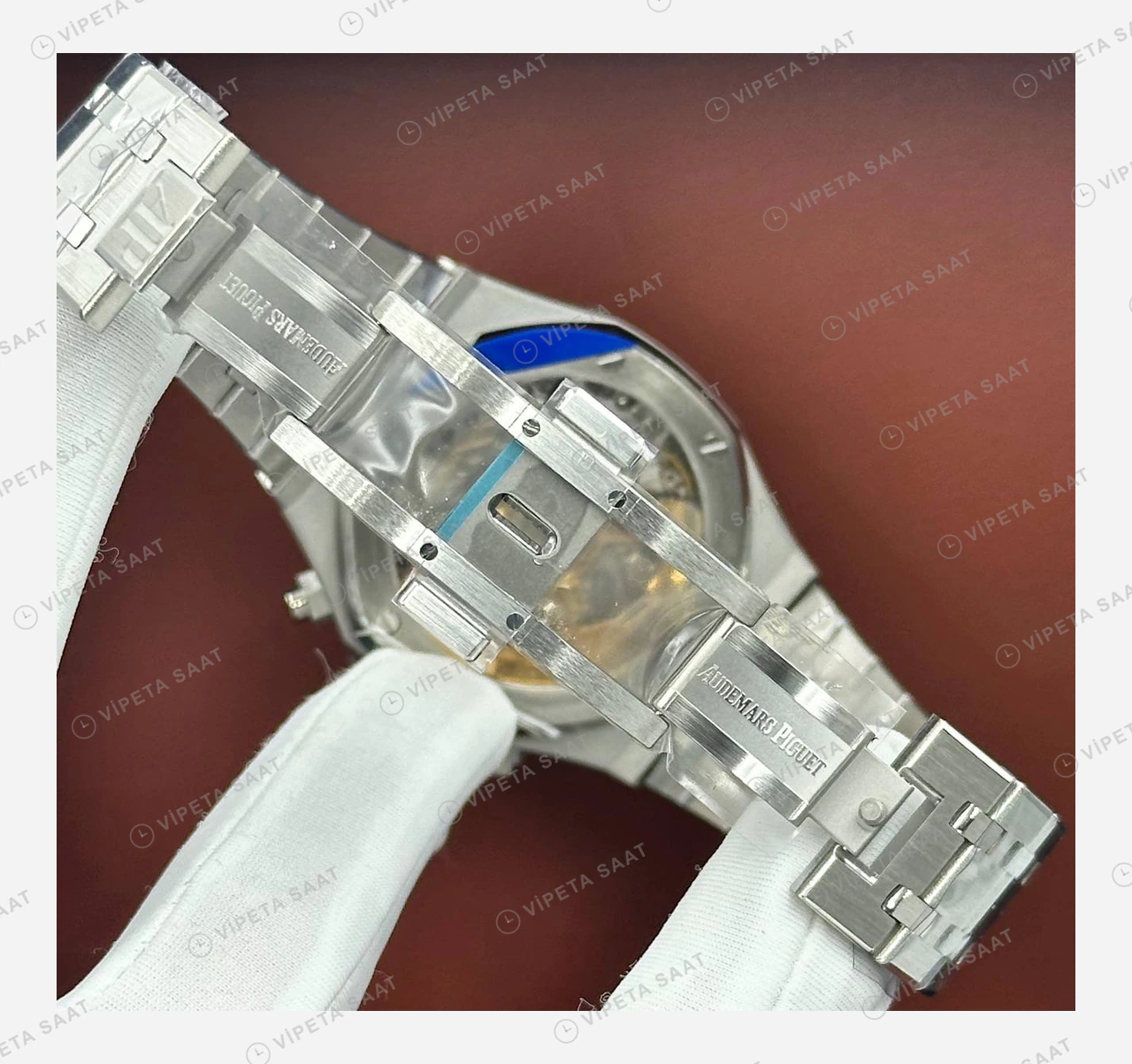 Audemars Piguet Royal Oak Offshore Antrasit Kronograf Çelik Super Clone ETA Eta Saat detay 4