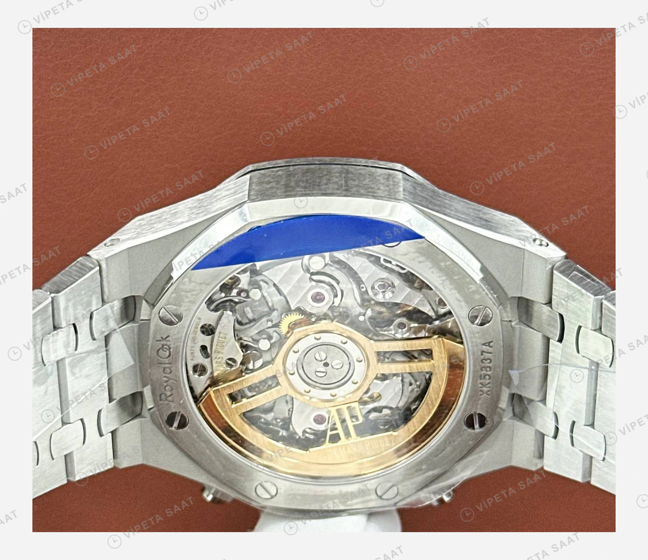Audemars Piguet Royal Oak Offshore Beyaz Gümüş Kronograf Çelik Super Clone ETA Eta Saat detay 3