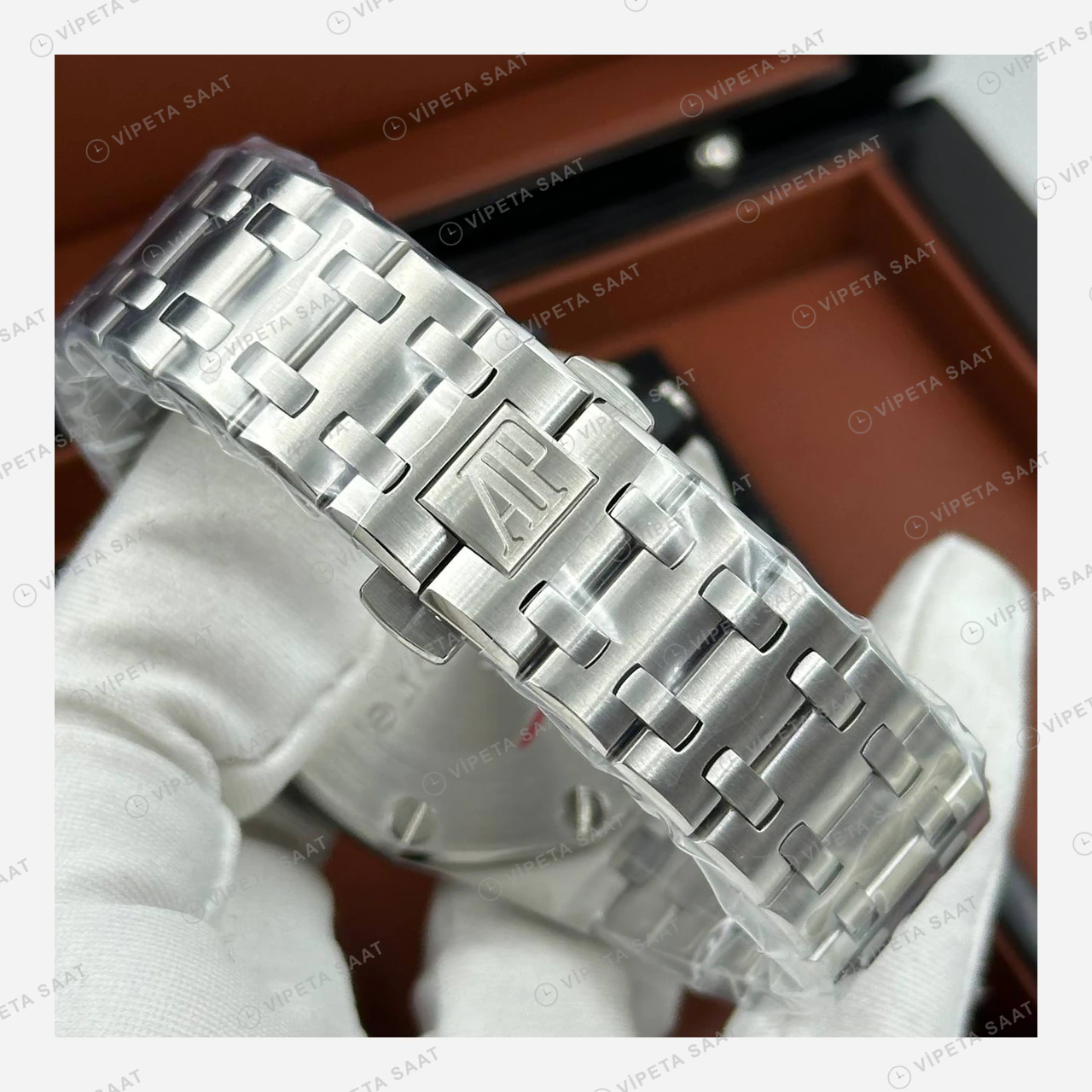 Audemars Piguet Royal Oak Offshore Beyaz Kronograf Çelik Super Clone ETA Eta Saat detay 5