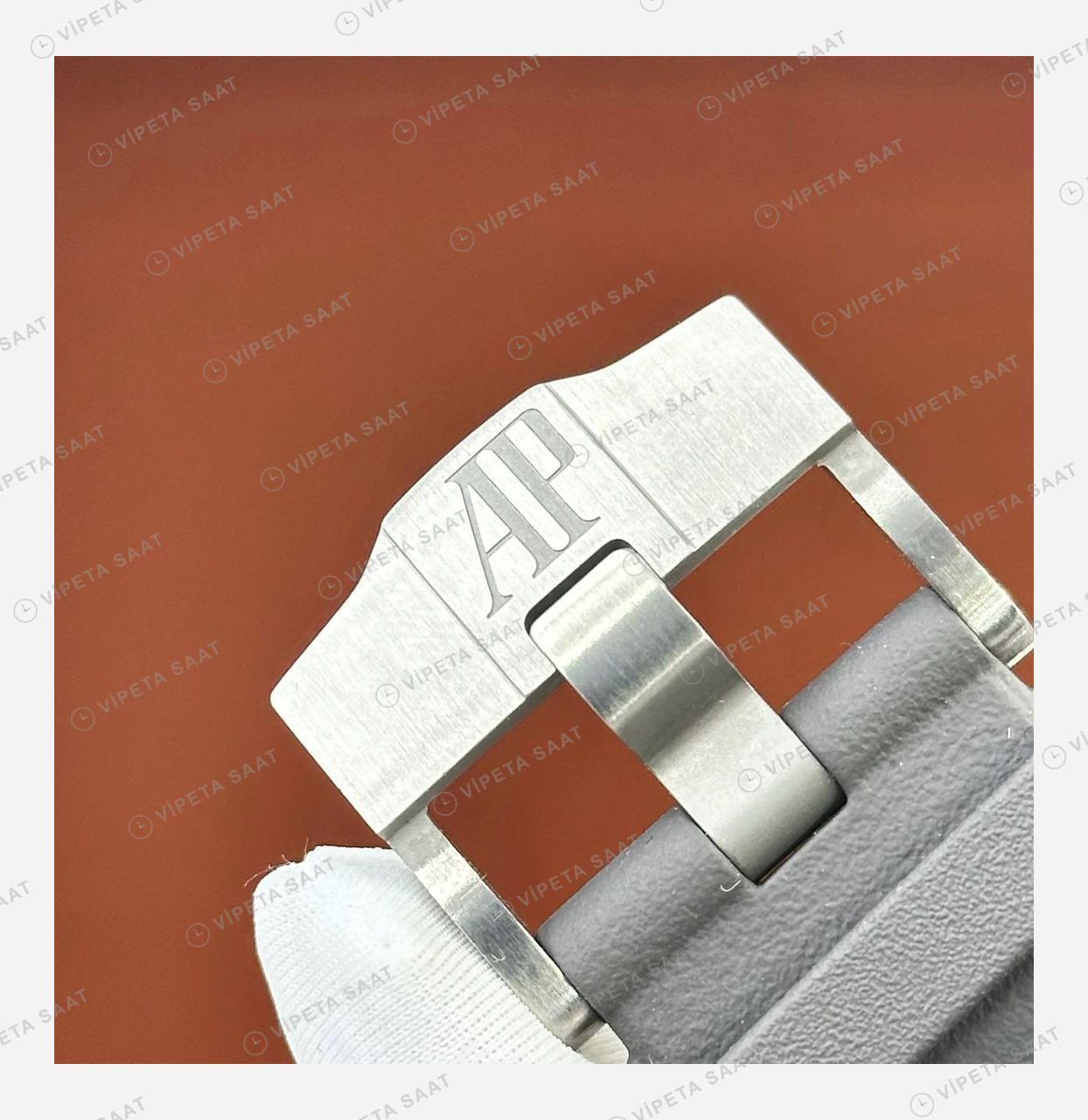 Audemars Piguet Royal Oak Offshore Skeleton Gri Kronograf Super Clone ETA Eta Saat detay 5