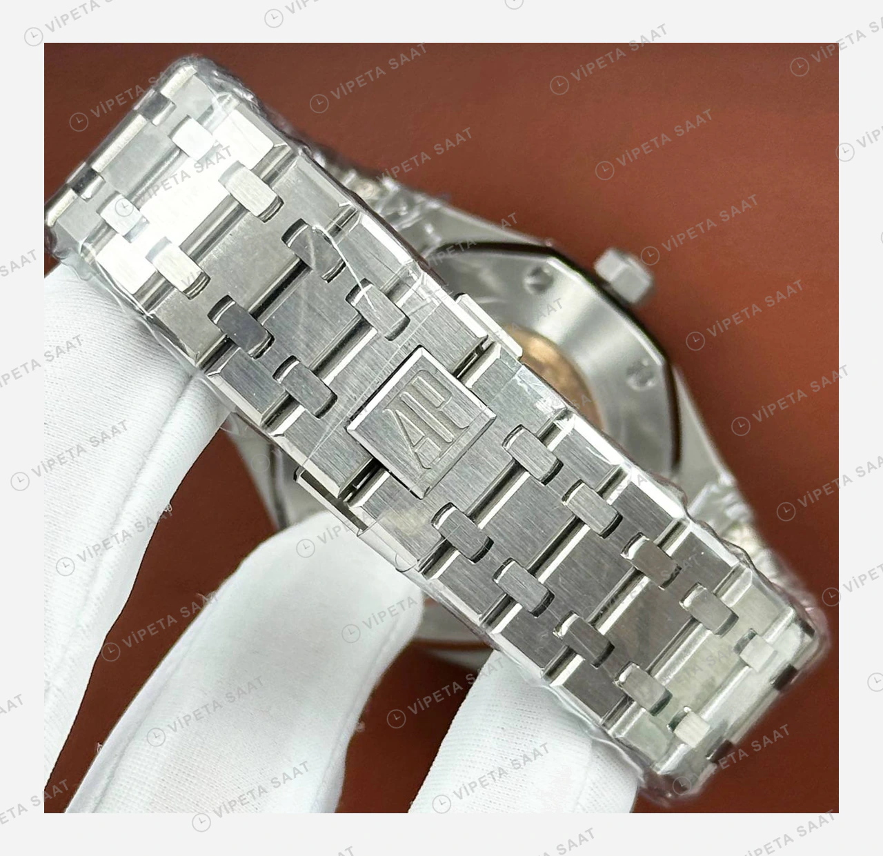 Audemars Piguet Royal Oak Offshore Tourbillon Skeleton Kauçuk Super Clone ETA Eta Saat detay 6