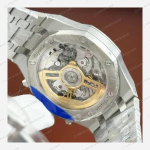 Audemars Piguet Royal Oak Offshore Yeşil Kronograf Çelik Bileklik Super Clone ETA Eta Saat karşıdan görünüm