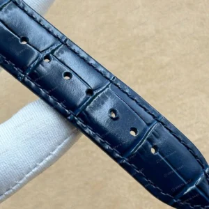Bovet Fleurier Mavi Kadran Deri Super Clone ETA Saat karşıdan görünüm