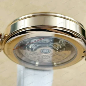 Bovet Fleurier Rose Siyah Kadran Deri Super Clone ETA Saat karşıdan görünüm