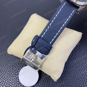 Breitling Avenger Celik Kasa Mavi Kadran Mavi Nato Kordon Super Clone Eta Saat görünüm 1