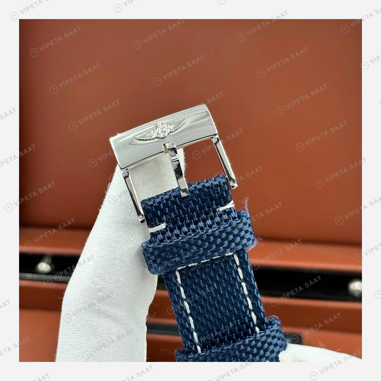 Breitling Superocean Automatic 42 mm Mavi Kadran Nato A17375211C1S1 Super Clone ETA Eta Saat yan profil