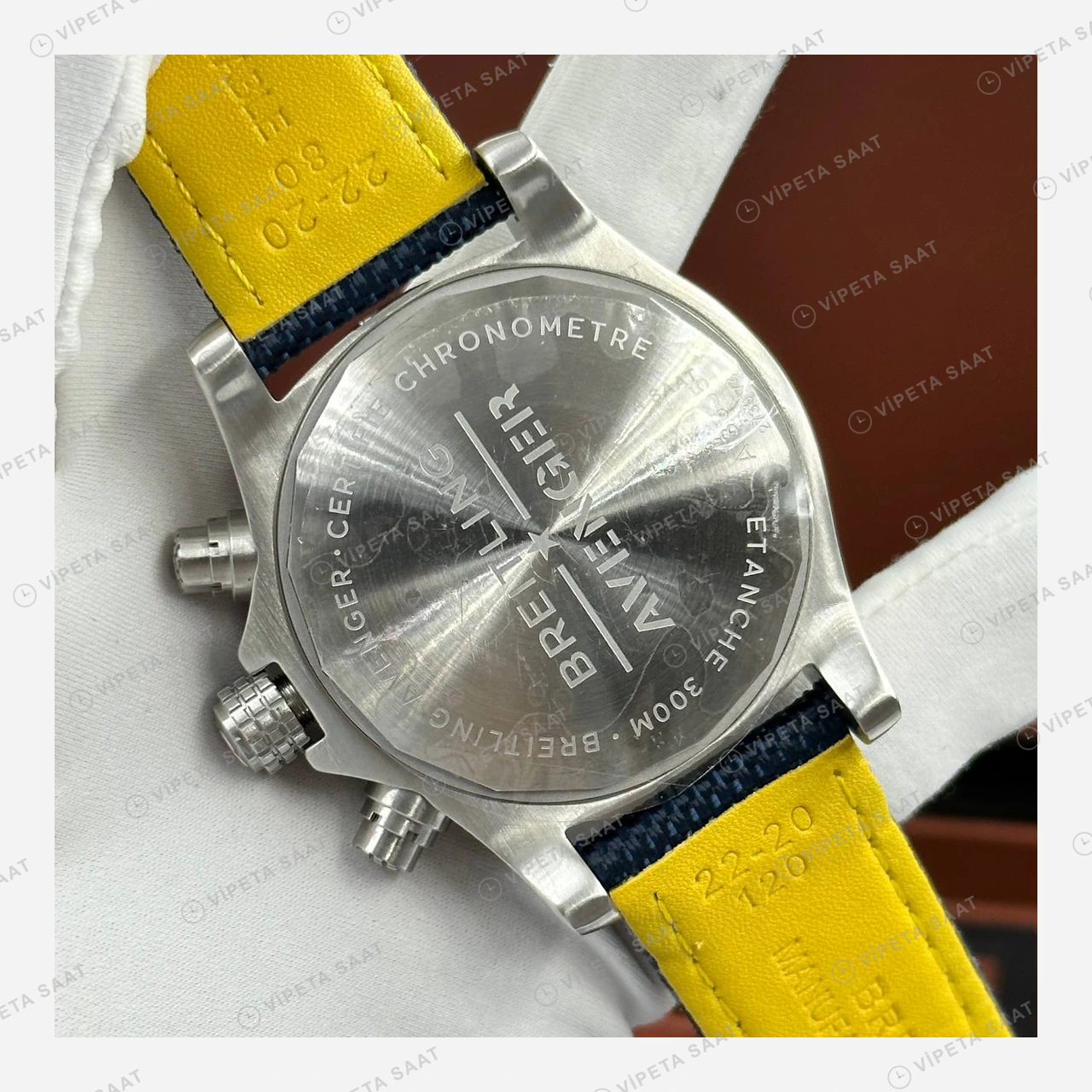 Breitling Superocean Automatic 42 mm Mavi Kadran Nato A17375211C1S1 Super Clone ETA Eta Saat detay 5