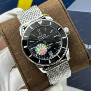 Breitling Superocean Heritage 42 mm Arka Kapak Hasır Kordon AB2032321C1S1 Super Clone ETA Eta Saat karşıdan görünüm