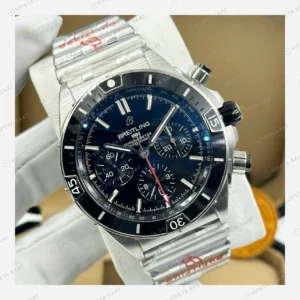 Breitling Superocean Heritage B01 42 mm Mavi Kronograf Çelik AB0156161C1S1 Super Clone ETA Eta Saat detay 3
