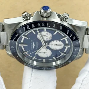 Breitling Superocean Heritage B01 42 mm Mavi Kronograf Çelik Parlak AB0156161C1S1 Super Clone ETA Eta Saat karşıdan görünüm