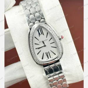 Bulgari Lvcea Siyah Kadran Çelik Super Clone ETA Eta Saat detay 5