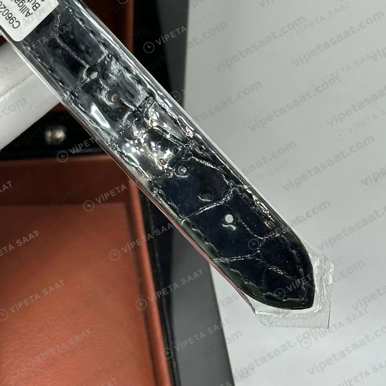 Chopard Happy Sport Rose Altin Gumus Kadran Elmas Deri Super Clone ETA Saat detay 4