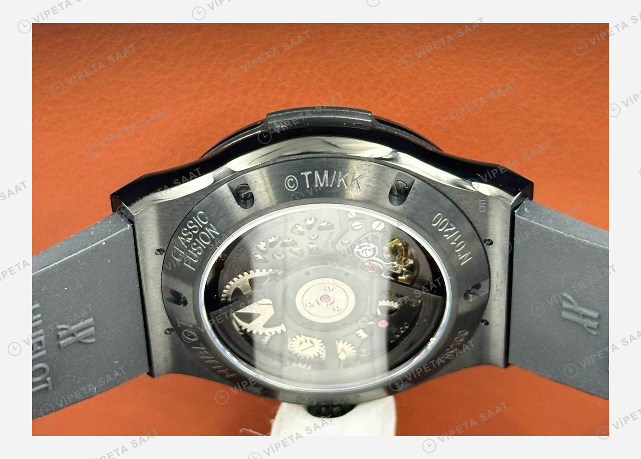 Hublot Big Bang Murakami Renkli Çiçek Pave Kauçuk Super Clone ETA Eta Saat detay 3