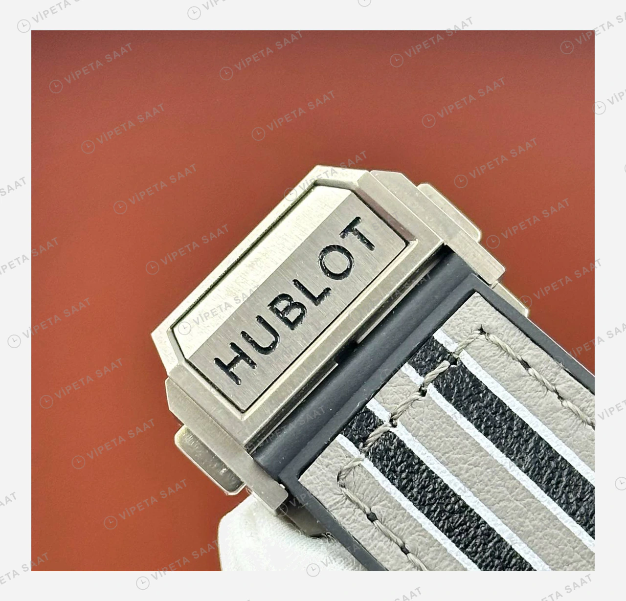 Hublot Big Bang Unico Titanyum Skeleton Kronograf Kauçuk Super Clone ETA Eta Saat detay 3