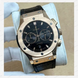 Hublot Spirit of Big Bang Rose Skeleton Kronograf Kauçuk Super Clone ETA Eta Saat detay 6