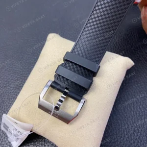 IWC Aquatimer Kronograf Sharks Edition Celik Kasa Gri Kadran Siyah Kaucuk Kordon Super Clone Eta Eta Saat karşıdan görünüm