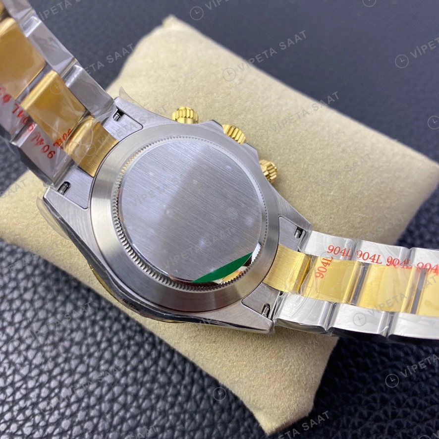 Jaeger-LeCoultre Master Control Beyaz Kadran Kahverengi Deri Super Clone Eta Eta Saat detay 4