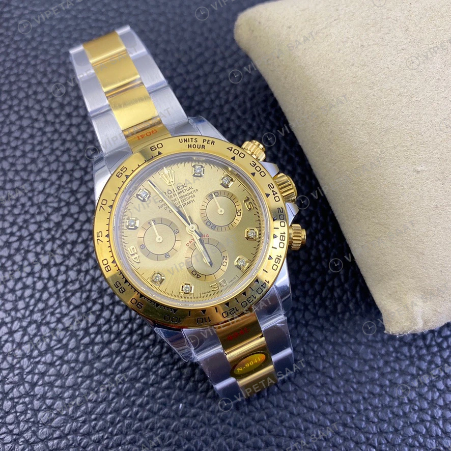 Jaeger-LeCoultre Master Control Beyaz Kadran Kahverengi Deri Super Clone Eta Eta Saat detay 6