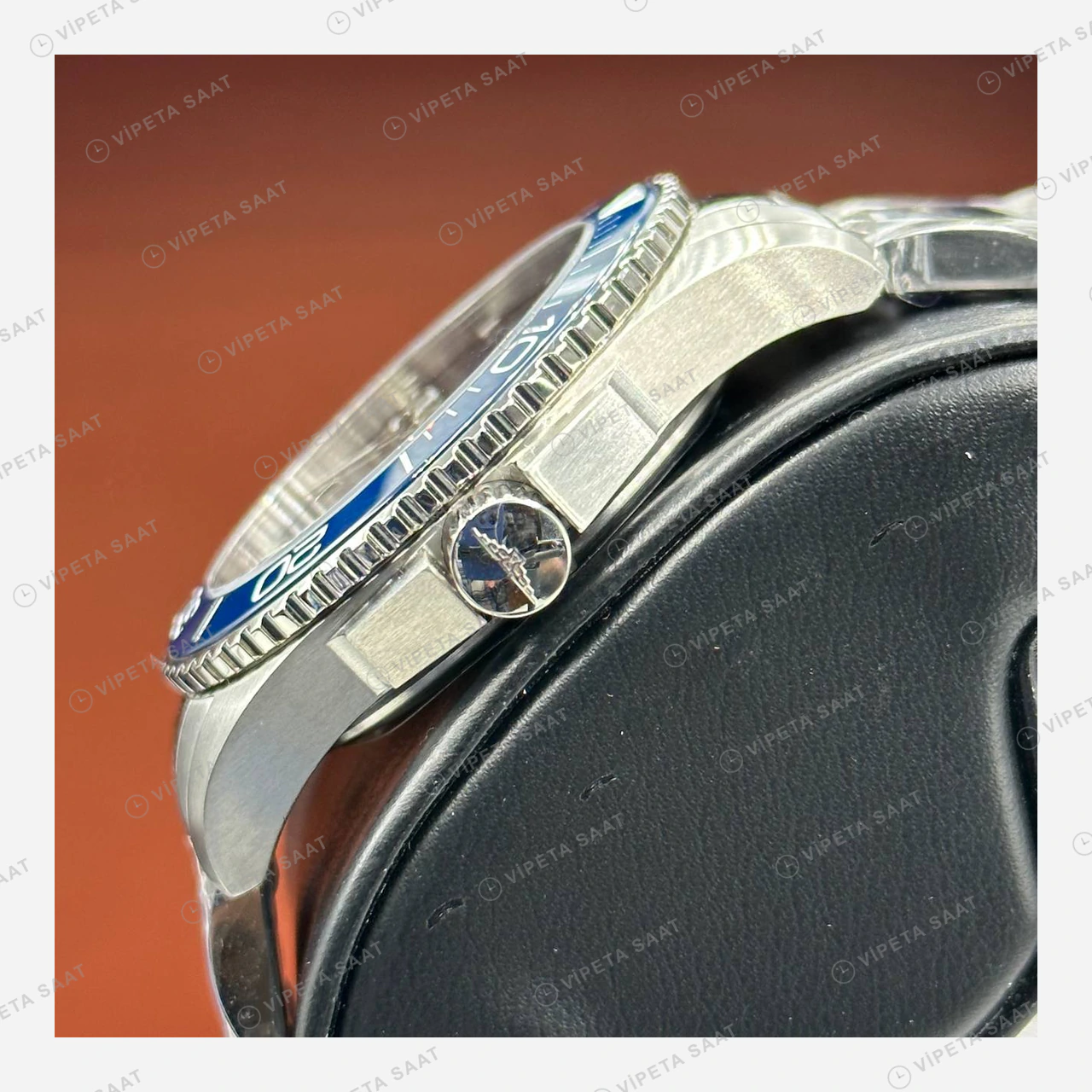 Longines HydroConquest Mavi Kadran Çelik Parlak Super Clone ETA Eta Saat detay 6