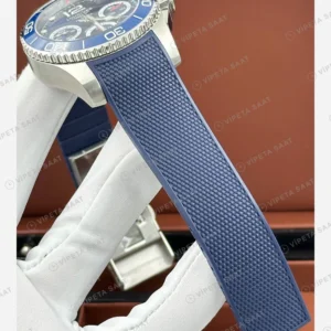Longines HydroConquest Mavi Kronograf Kauçuk Super Clone ETA Eta Saat karşıdan görünüm