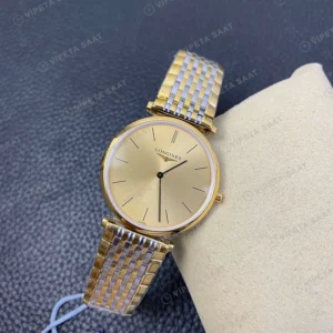 Longines La Grande Classique Altin Celik Sampanya Kadran Celik Kordon Super Clone Eta Eta Saat detay 4