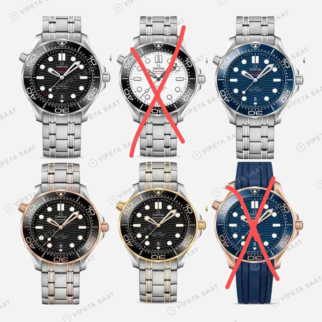 Omega Katalog Görseli Super Clone ETA Eta Saat detay 4
