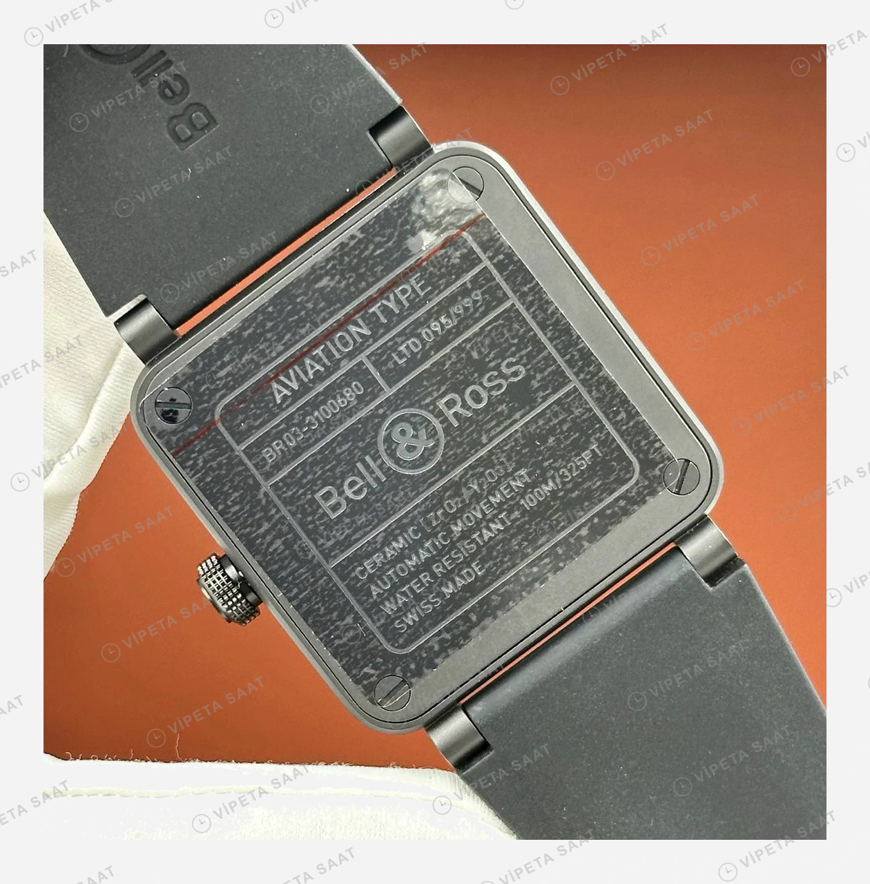 Omega KONTROL Bell Ross Olabilir Uçak Kadran Super Clone ETA Eta Saat detay 6