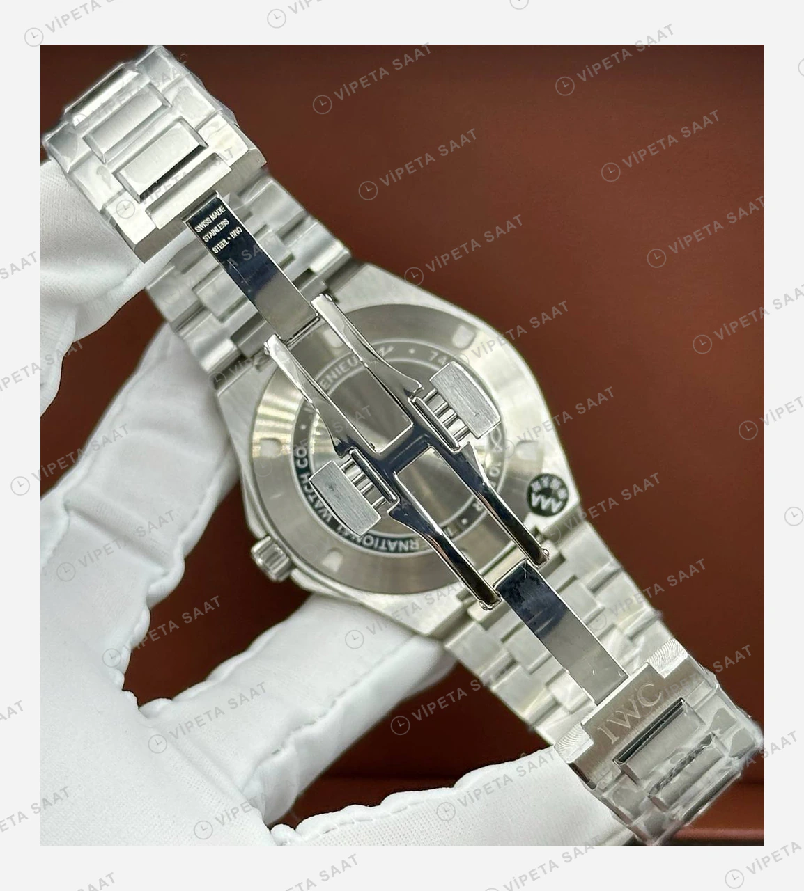Omega KONTROL IWC Olabilir Mavi Kadran Super Clone ETA Eta Saat detay 4
