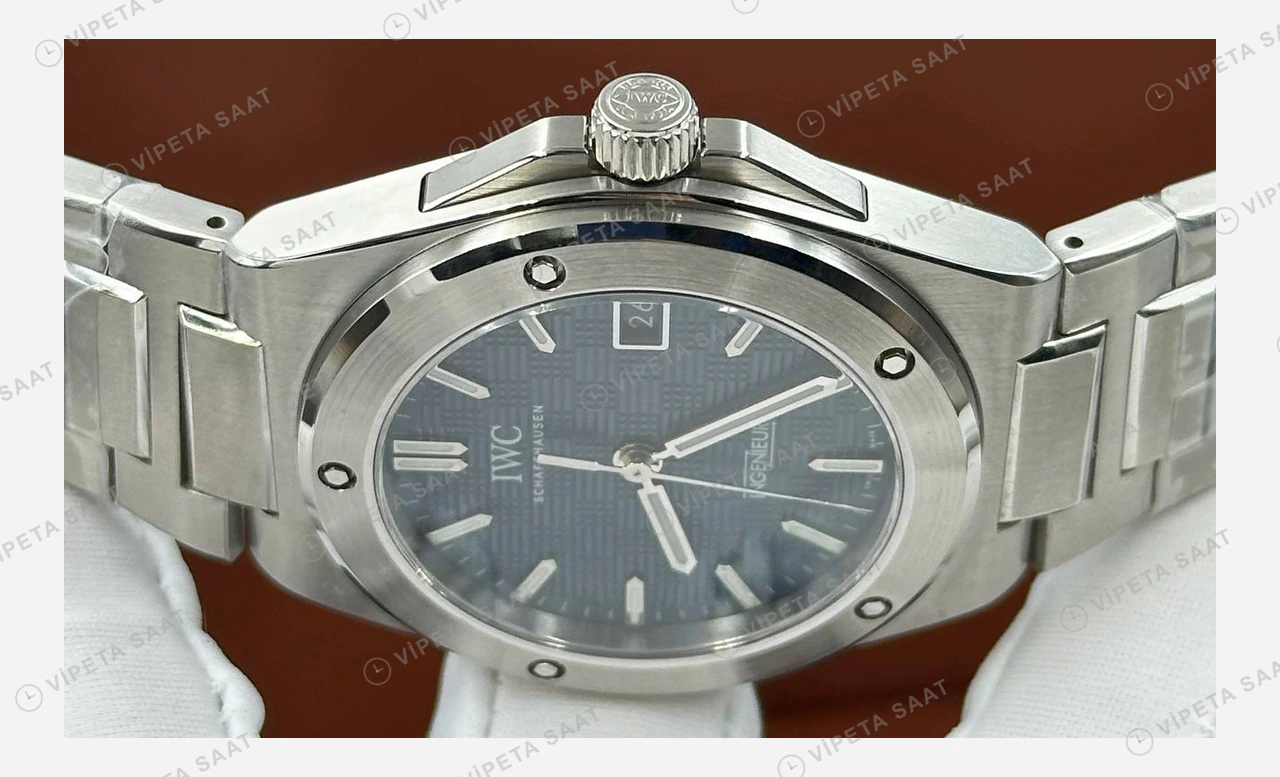 Omega KONTROL IWC Olabilir Mavi Kadran Super Clone ETA Eta Saat detay 5