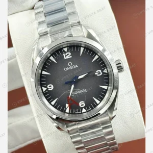 Omega Seamaster Aqua Terra Gri Kadran Çelik Super Clone ETA Eta Saat karşıdan görünüm