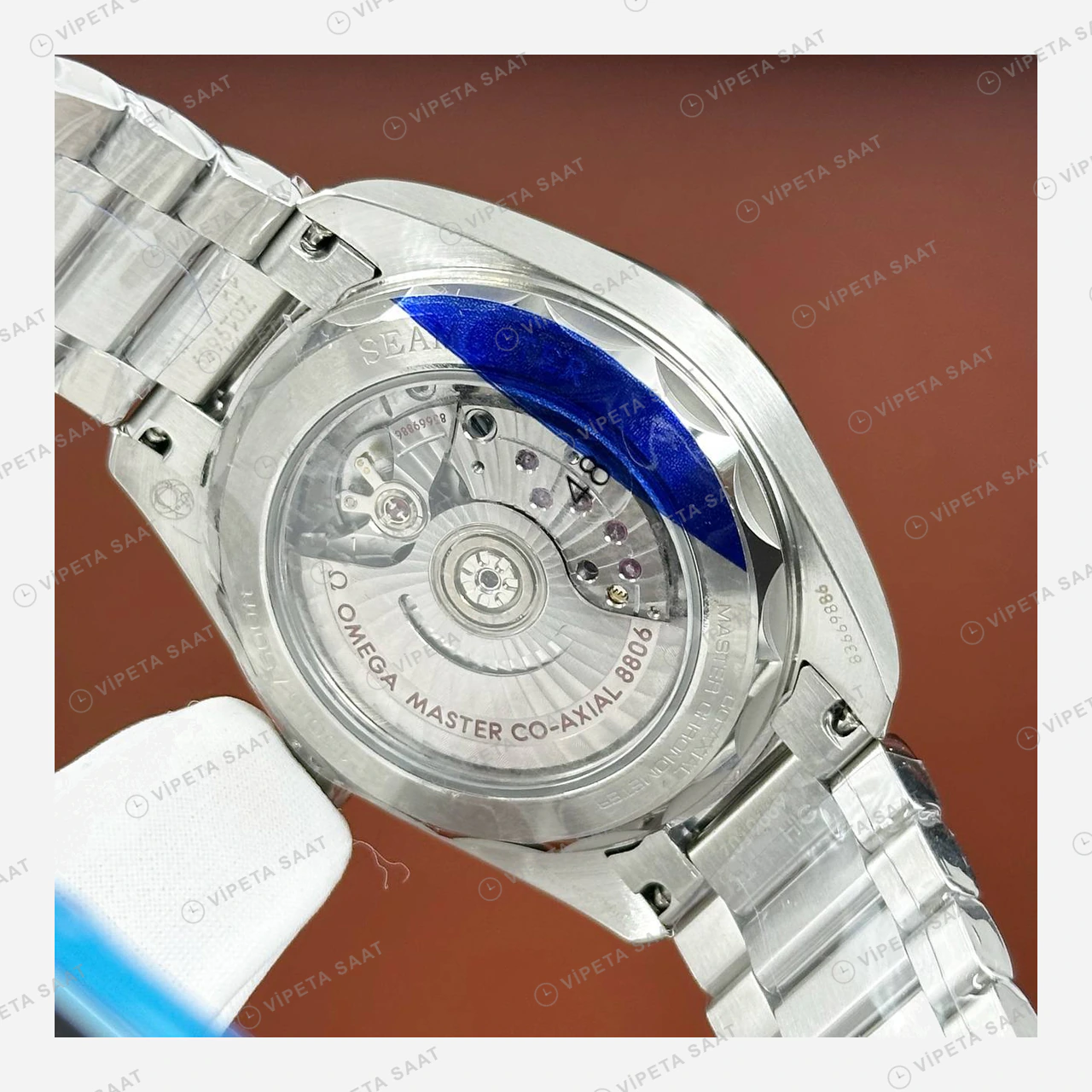Omega Seamaster Aqua Terra Gri Kadran Çelik Super Clone ETA Eta Saat detay 4