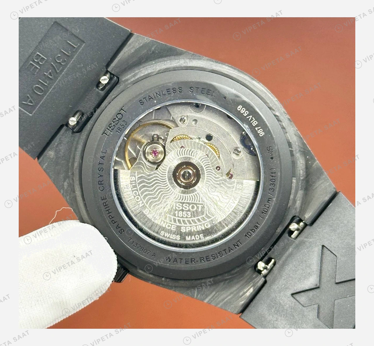 Omega Seamaster Aqua Terra Gri Skeleton Klasik Super Clone ETA Eta Saat detay 5