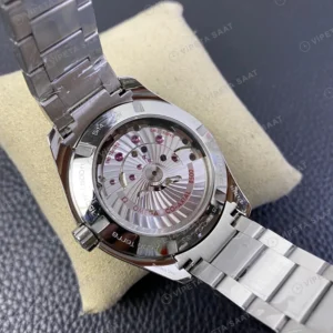 Omega Seamaster Aqua Terra Siyah Kadran Celik Kordon Super Clone Eta Eta Saat detay 6