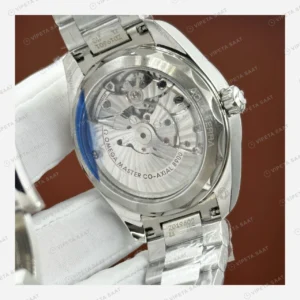 Omega Seamaster Aqua Terra Turkuaz Kadran Çelik Super Clone ETA Eta Saat karşıdan görünüm