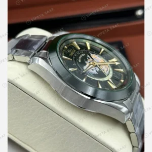 Omega Seamaster Aqua Terra Yeşil Tourbillon Çelik Super Clone ETA Eta Saat karşıdan görünüm